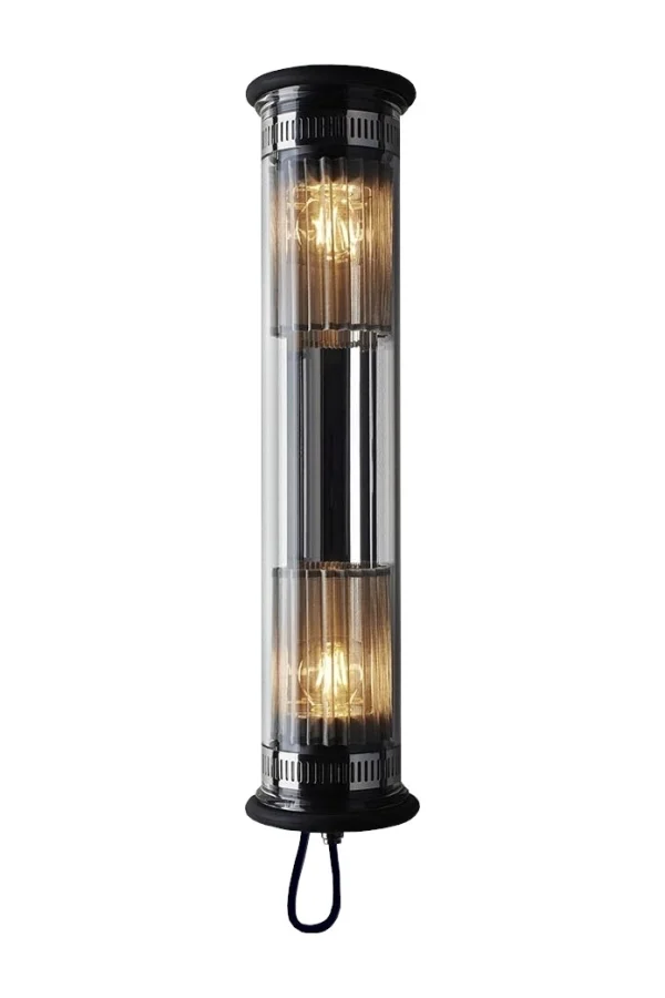 DCWéditions IN THE TUBE 100-500 wandlamp - zilver - stof zilver