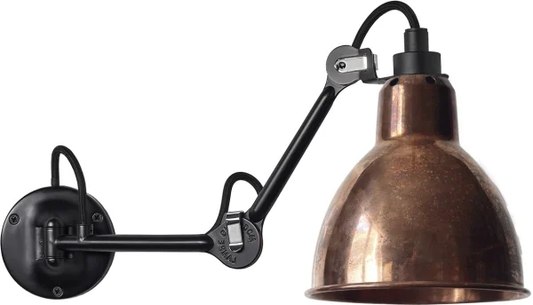 DCWéditions LAMPE GRAS N°204 wandlamp - niet gepolijst koper