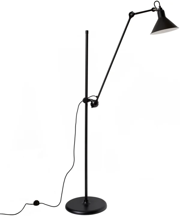 DCWéditions LAMPE GRAS N°215 zwart vloerlamp - zwart - conisch