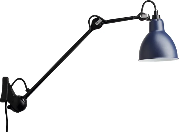 DCWéditions LAMPE GRAS N°222 wandlamp zwart - blauw - rond