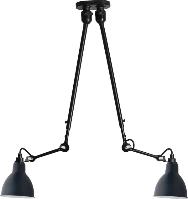 DCWéditions LAMPE GRAS N°302 DOUBLE hanglamp - blauw