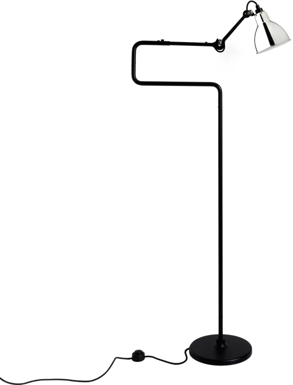 DCWéditions LAMPE GRAS N°411 vloerlamp - chroom - rond