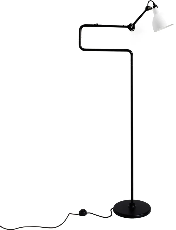 DCWéditions LAMPE GRAS N°411 vloerlamp - wit - rond