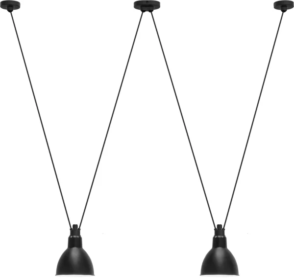 DCWéditions LES ACROBATES DE GRAS N°324 hanglamp - messing - rond L