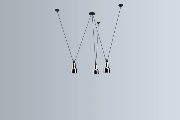 DCWéditions LES ACROBATES DE GRAS N°325 hanglamp - chroom - oculist