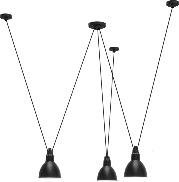 DCWéditions LES ACROBATES DE GRAS N°325 hanglamp - messing - rond L