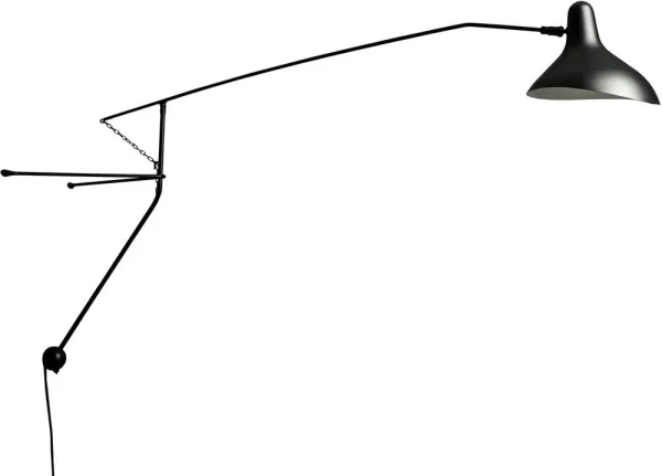 DCWéditions MANTIS BS2 wandlamp - zwart