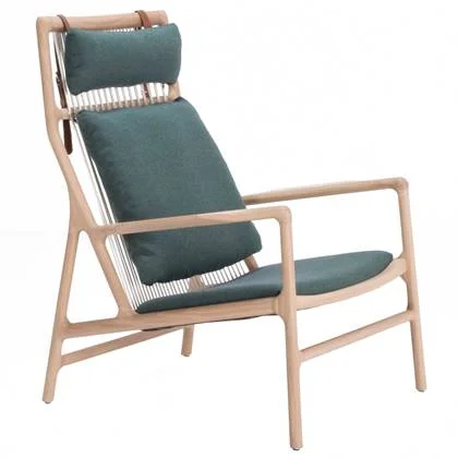 Dedo lounge chair whitewash Main Line Flax Greenford 32