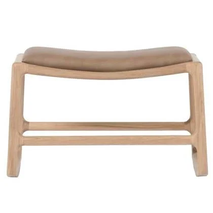 Dedo voetenbank Dakar Leather Stone 1436