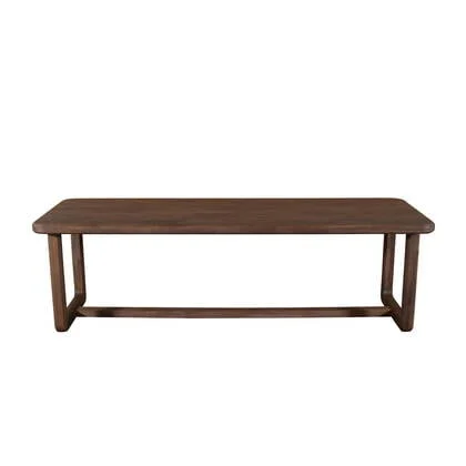 DÉJA Living - Eettafel Donkerbruin Mangohout - 200x90x76cm - Loja