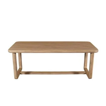 DÉJA Living - Eettafel Naturel Mangohout - 200x90x76cm - Loja