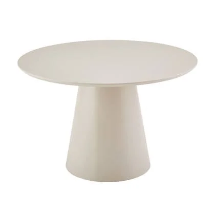 DÉJA Living - Eettafel Rond - Beige - 120x120x77cm - Kalix