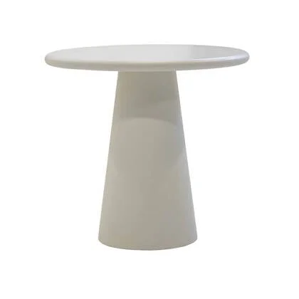 DÉJA Living - Eettafel Rond - Beige Eco Composiet - 80cm - Brunn