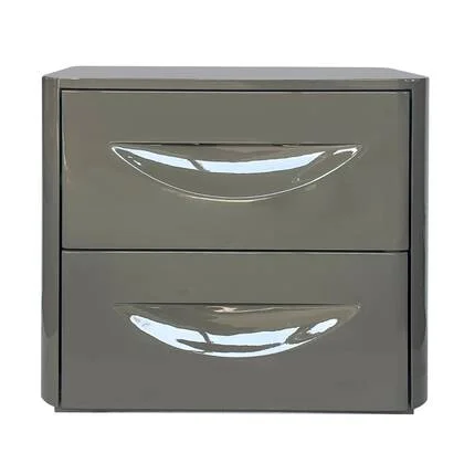 DÉJA Living - Nachtkastje Kaki Groen Glossy MDF - 58x41x51cm - Setra