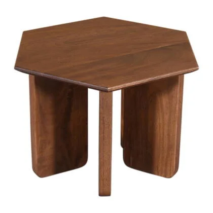 DÉJA Living - Salontafel Donkerbruin Mangohout - 60x60x38cm - Martos