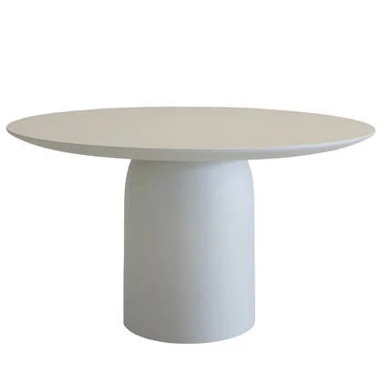 DÉJA Living - Tuintafel Greige - Rond - 130x130x76cm - Dalarö
