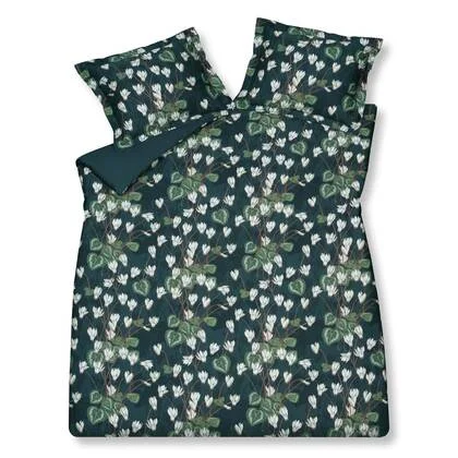 Dekbedovertrek Green Fever Blue Ink | 240 x 200|220 cm | Groen | Blauw