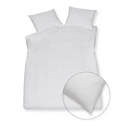Dekbedovertrek Purity Florence | 140 x 200|220 cm | Wit | Satijnkatoen
