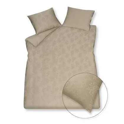 Dekbedovertrek Purity Sienna Linen | 140 x 200|220 cm | Beige | Bruin