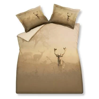 Dekbedovertrek Wild Deer Champagne 200x220 Cm