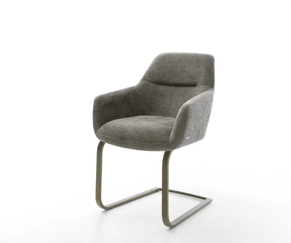 DELIFE Sledemodel Pejo-Flex bouclé zacht mud sledemodel vlak afwerking met titanium pocketveer kern