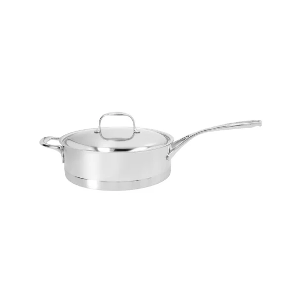 Demeyere Atlantis 7 Outdoorpan met deksel roestvrij staal Ø28 cm