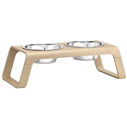 Desco hondenvoerbak medium essen naturel