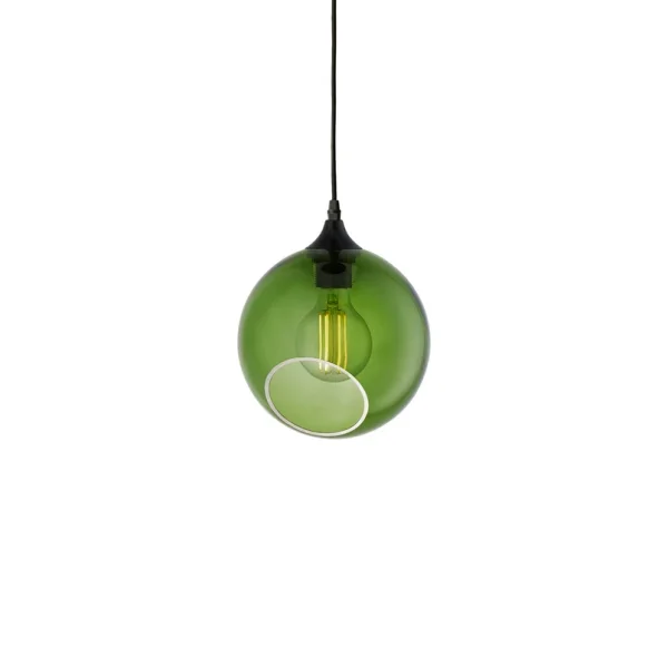 DESIGN BY US - Ballroom hanglamp, groen, Ø 20 cm, glas