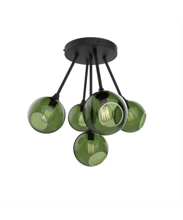 Design By Us - Ballroom Molecule Hanglamp Black/Army