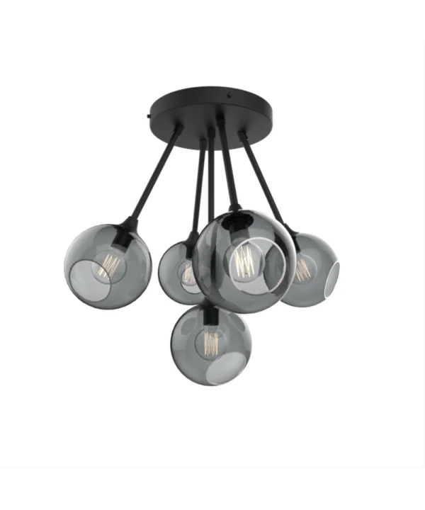 Design By Us - Ballroom Molecule Hanglamp Black/Smoke