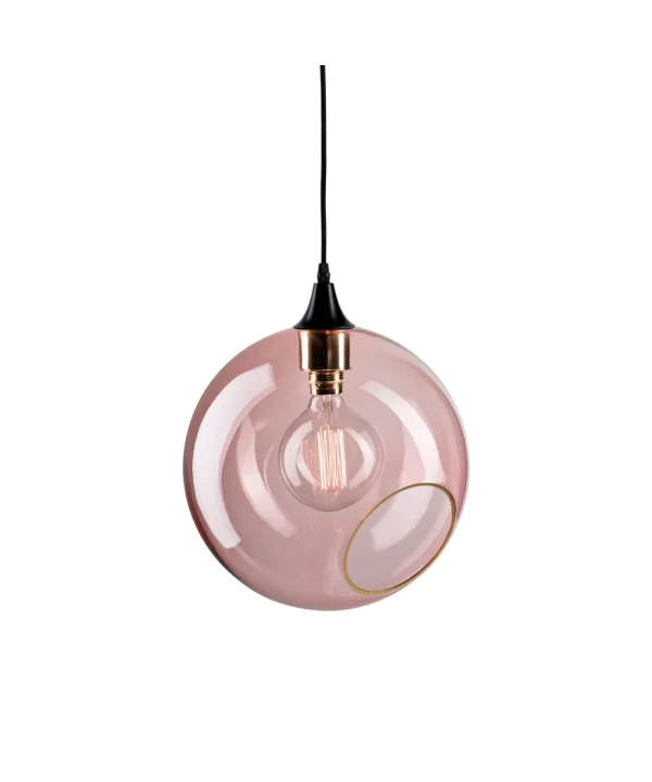 Design By Us - Ballroom XL Hanglamp Pink met Zwart Zuilen