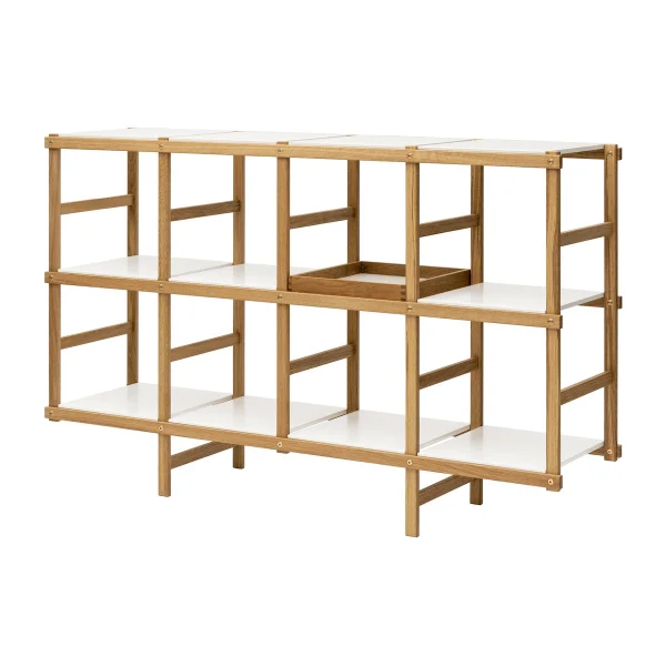 Design House Stockholm Frame rek M 154 cm Eiken-wit