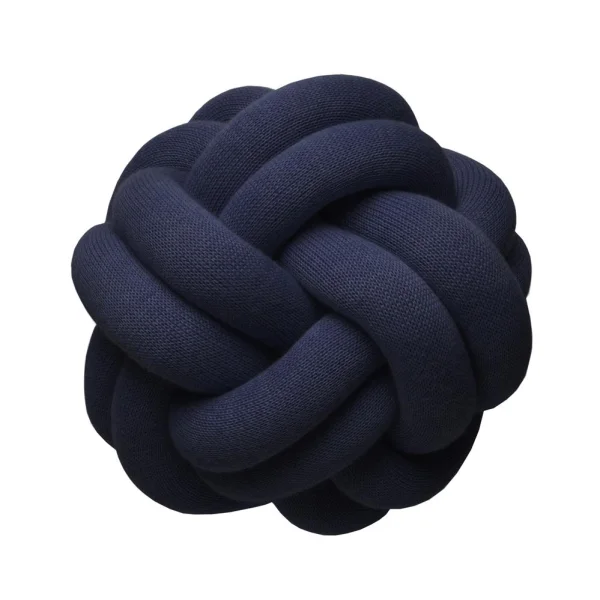 Design House Stockholm Knot kussen marineblauw