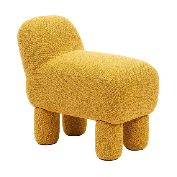 Design House Stockholm Lulu zitpoef 36x65 cm Yellow