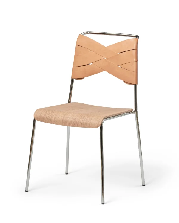 Design House Stockholm Torso stoel - Zitting eik / Rugleuning naturel