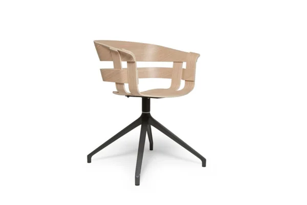 Design House Stockholm Wick Chair - eiken - donkergrijs