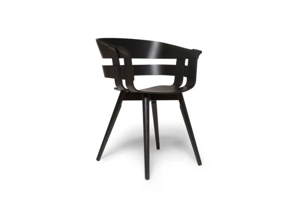 Design House Stockholm Wick Chair - zwart, gebeitst - zwart