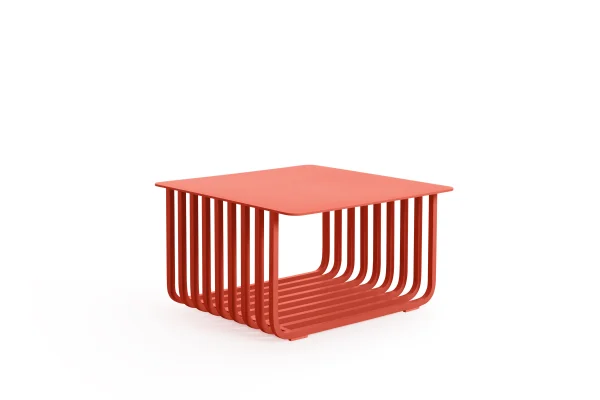 Diabla Grill Coffee Table - red