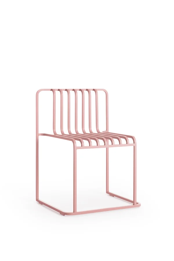 Diabla Grill Dining Stoel - pink