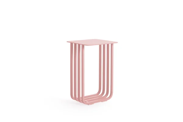 Diabla Grill Side Table - pink