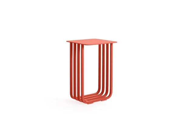 Diabla Grill Side Table - red