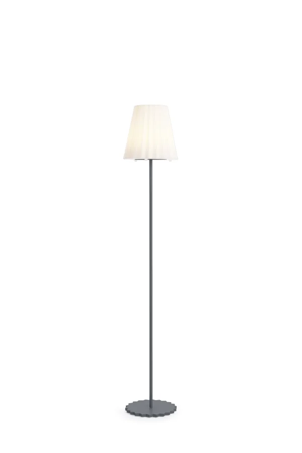 Diabla Plisy Up Outdoor Draagbare Vloerlamp - anthracite