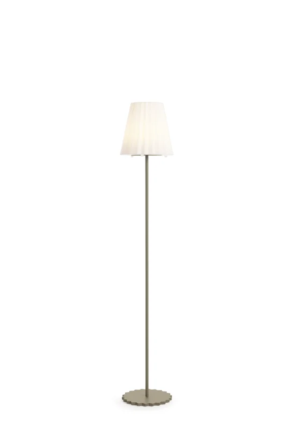 Diabla Plisy Up Outdoor Draagbare Vloerlamp - bronze