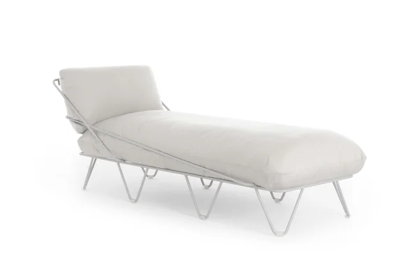 Diabla Valentina Chaiselongue - light grey