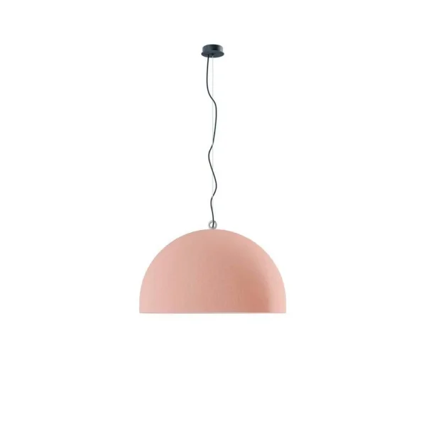 Diesel Living with Lodes - Diesel Living Urban Concrete Dome hanglamp Ø80cm, roze