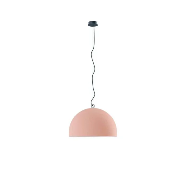 Diesel Living with Lodes - Urban Concrete Dome hanglamp, Ø60cm, roze Diesel Living