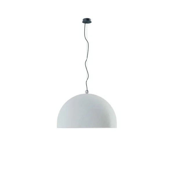 Diesel Living with Lodes - Urban Concrete Dome hanglamp, Ø80cm, grijs Diesel Living