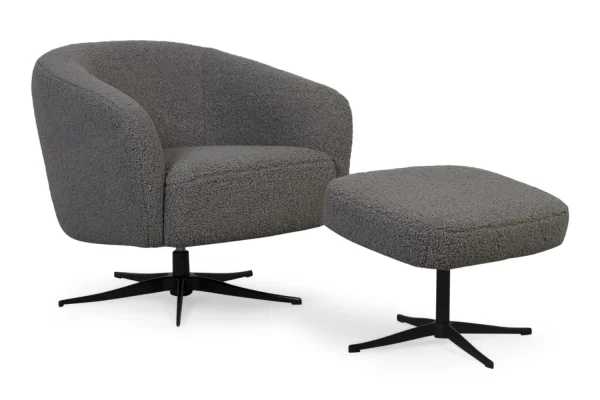 DMO Collection Shepherd fauteuil + poef