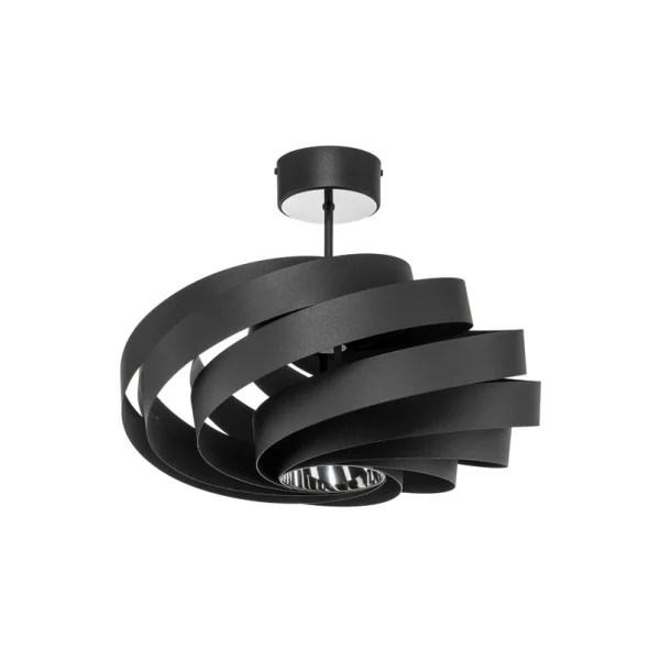 Domiluce - Vento Plafondlamp Ø50 Black Euluna