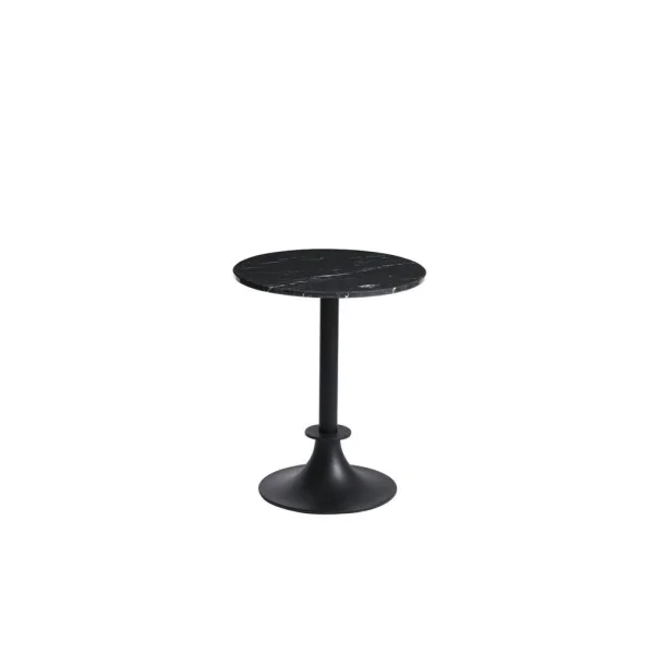 Driade Lord Yi Outdoor bistrotafel rond - zwart marmer